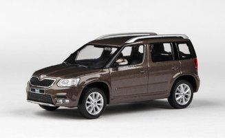 Skoda Yeti (2013) Brown Mato Metallic